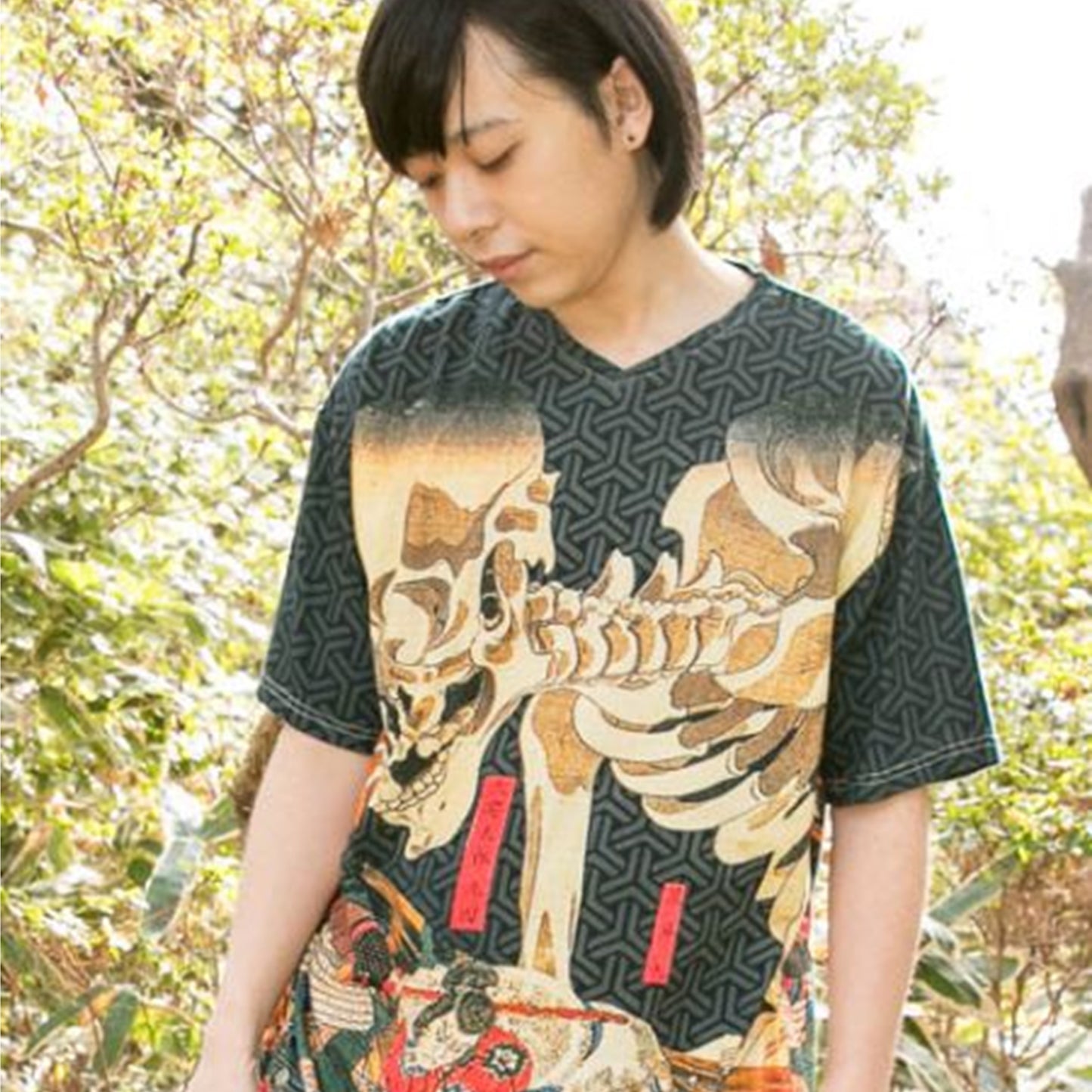 倭物やカヤ 浮世絵Tシャツ
