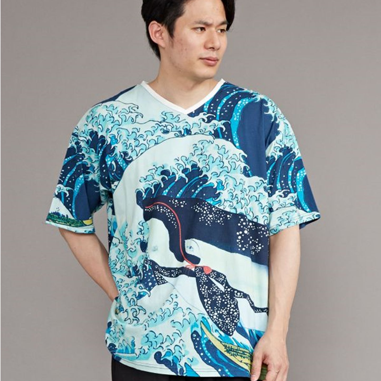 倭物やカヤ 浮世絵Tシャツ