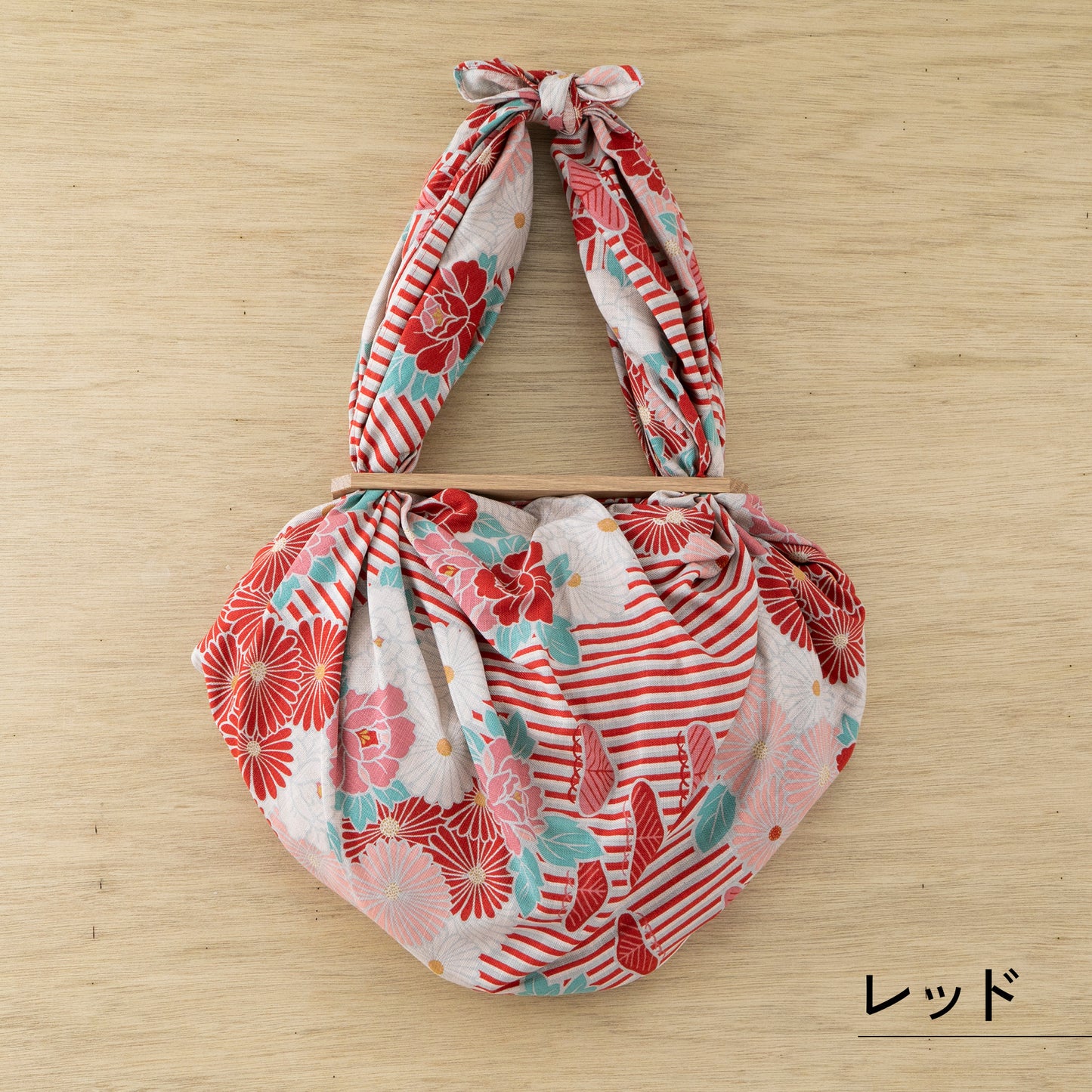 Noren Furoshiki Patchin Bag Set (Large 100cm) Retro Flower