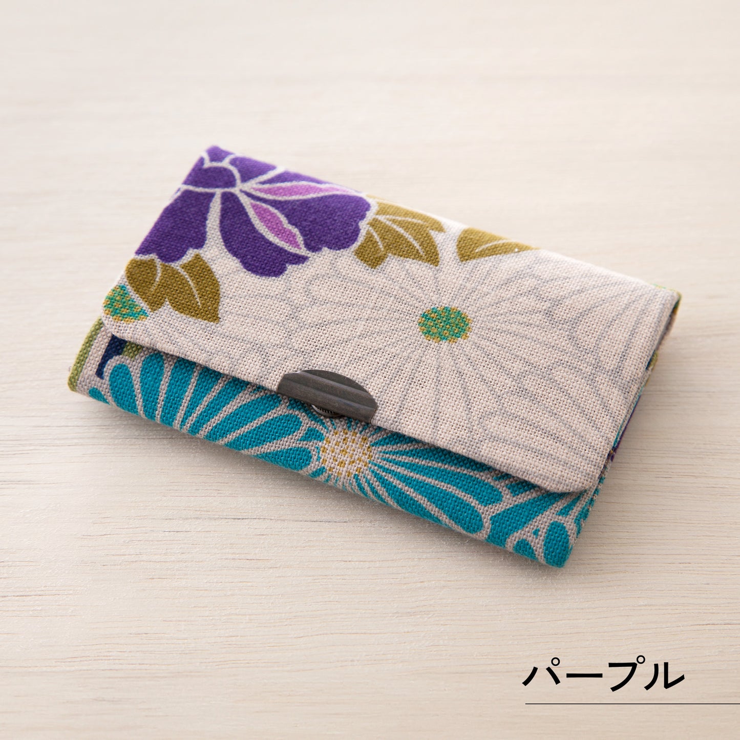 のレン 名刺入 カードケース レトロフラワー