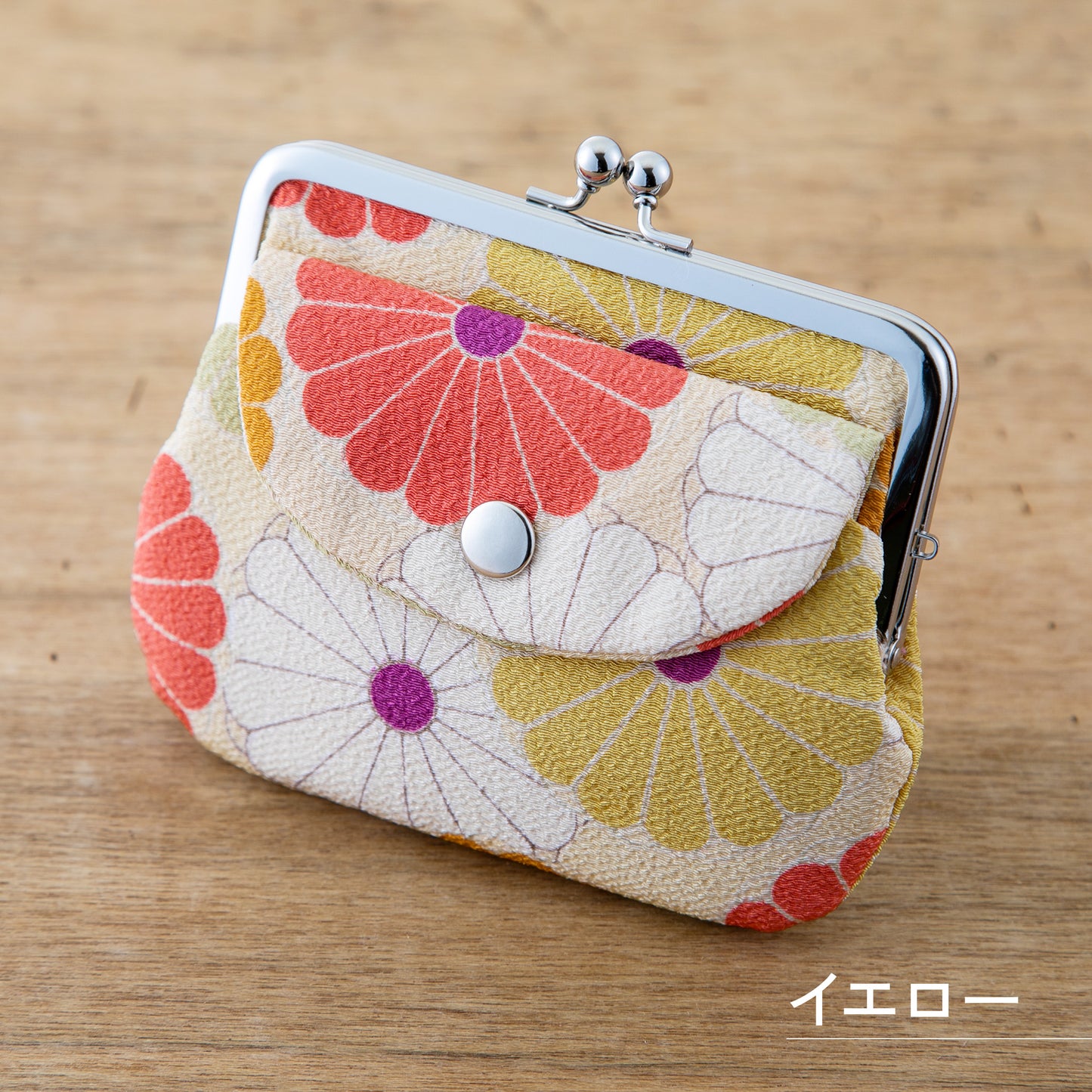のレン 親子がま口財布 菊華