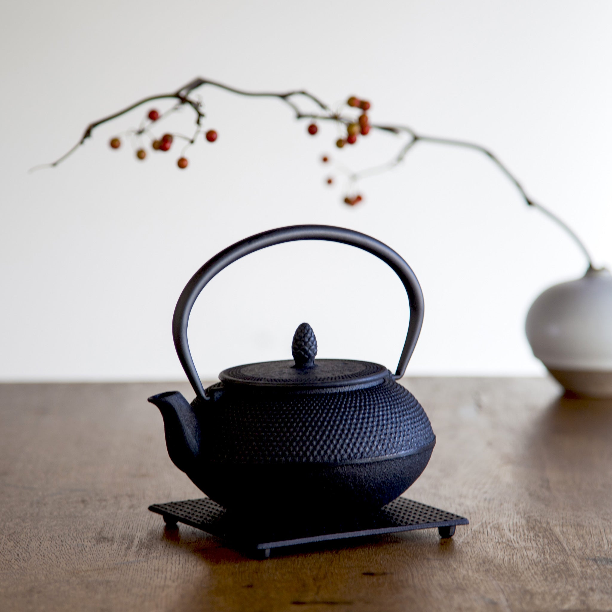 ロジアソシエイツ 南部鉄器 鉄瓶 あられ – NOREN JAPAN 公式通販