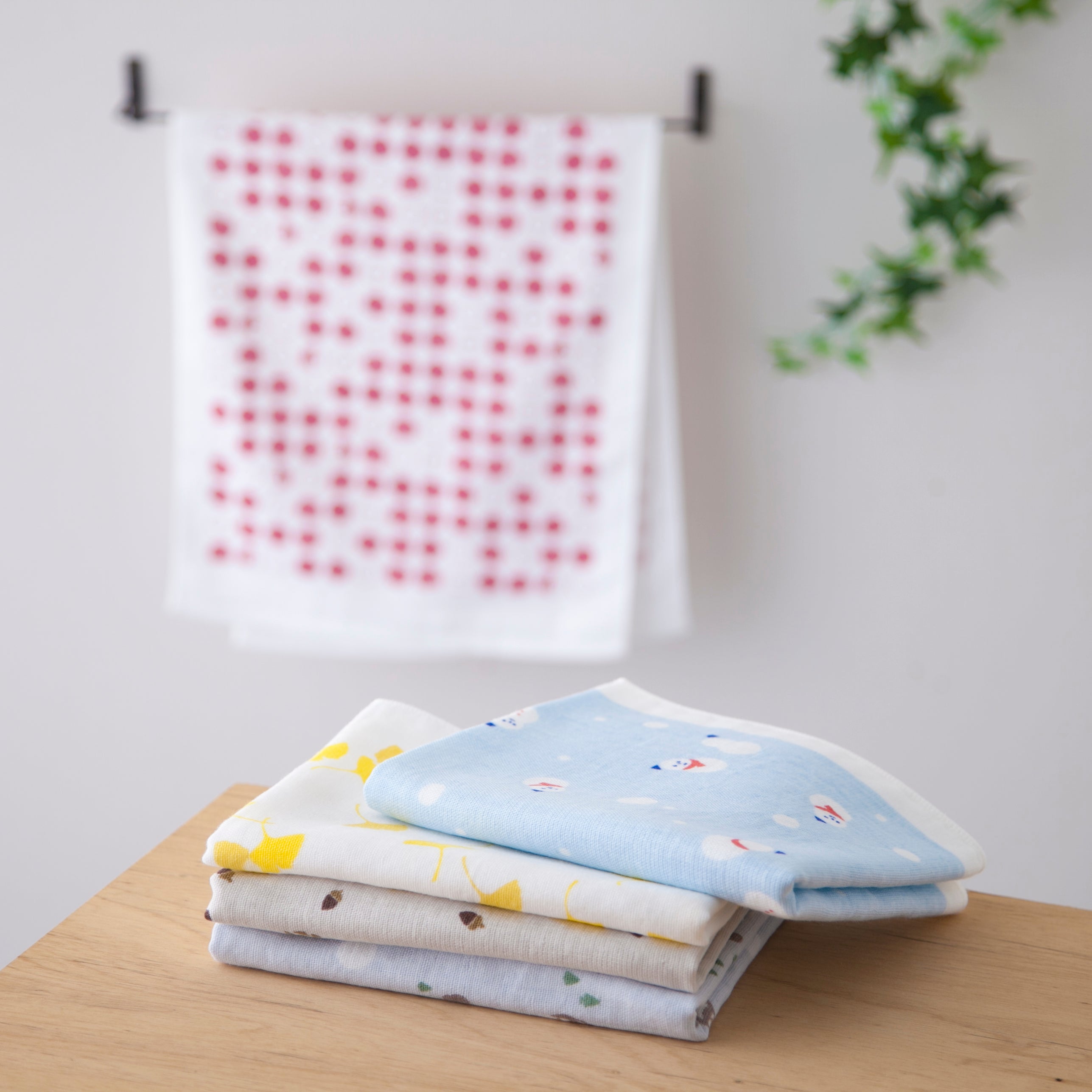 のレン 泉州タオル フェイスタオル 5柄セット