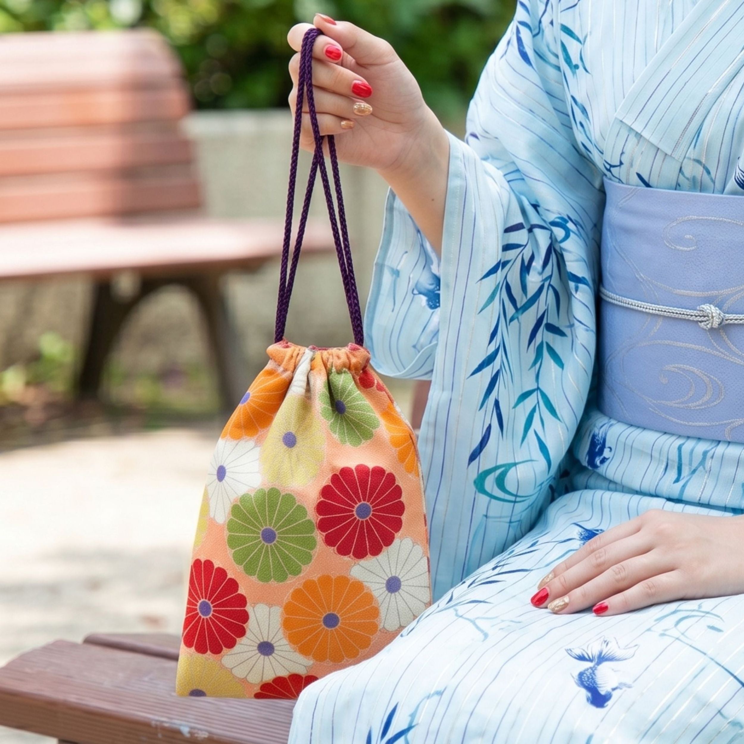 のレン 巾着袋 菊華 – NOREN JAPAN 公式通販