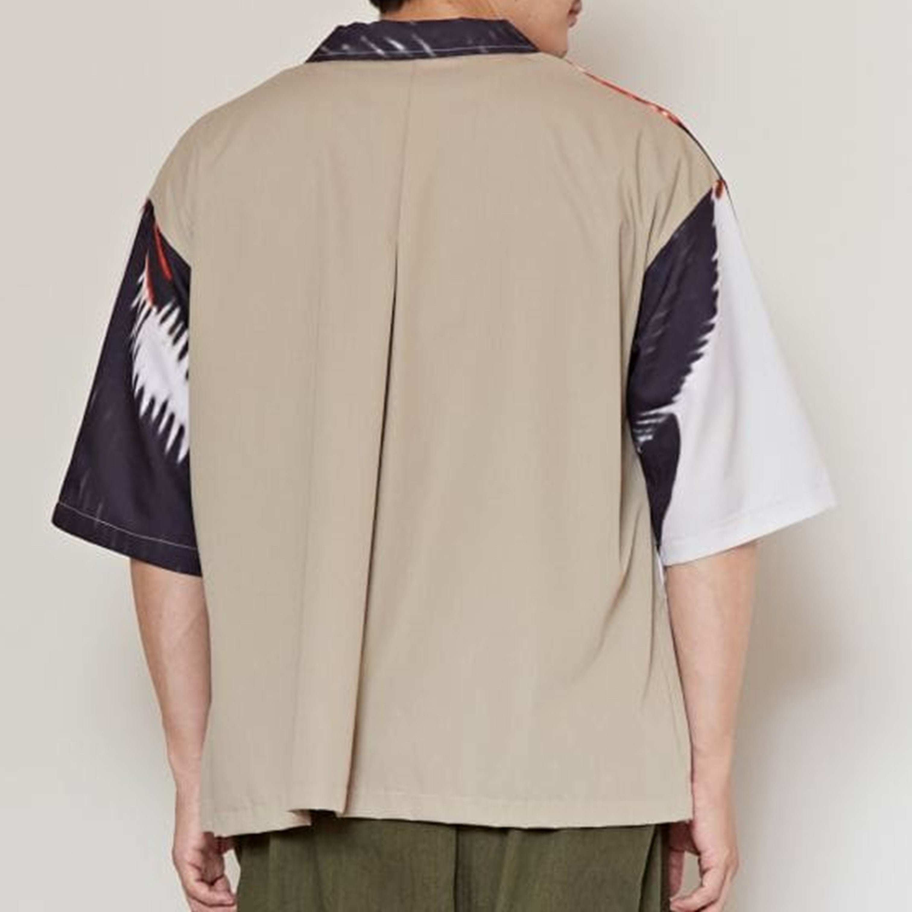 倭物やカヤ 獣面相メンズシャツ