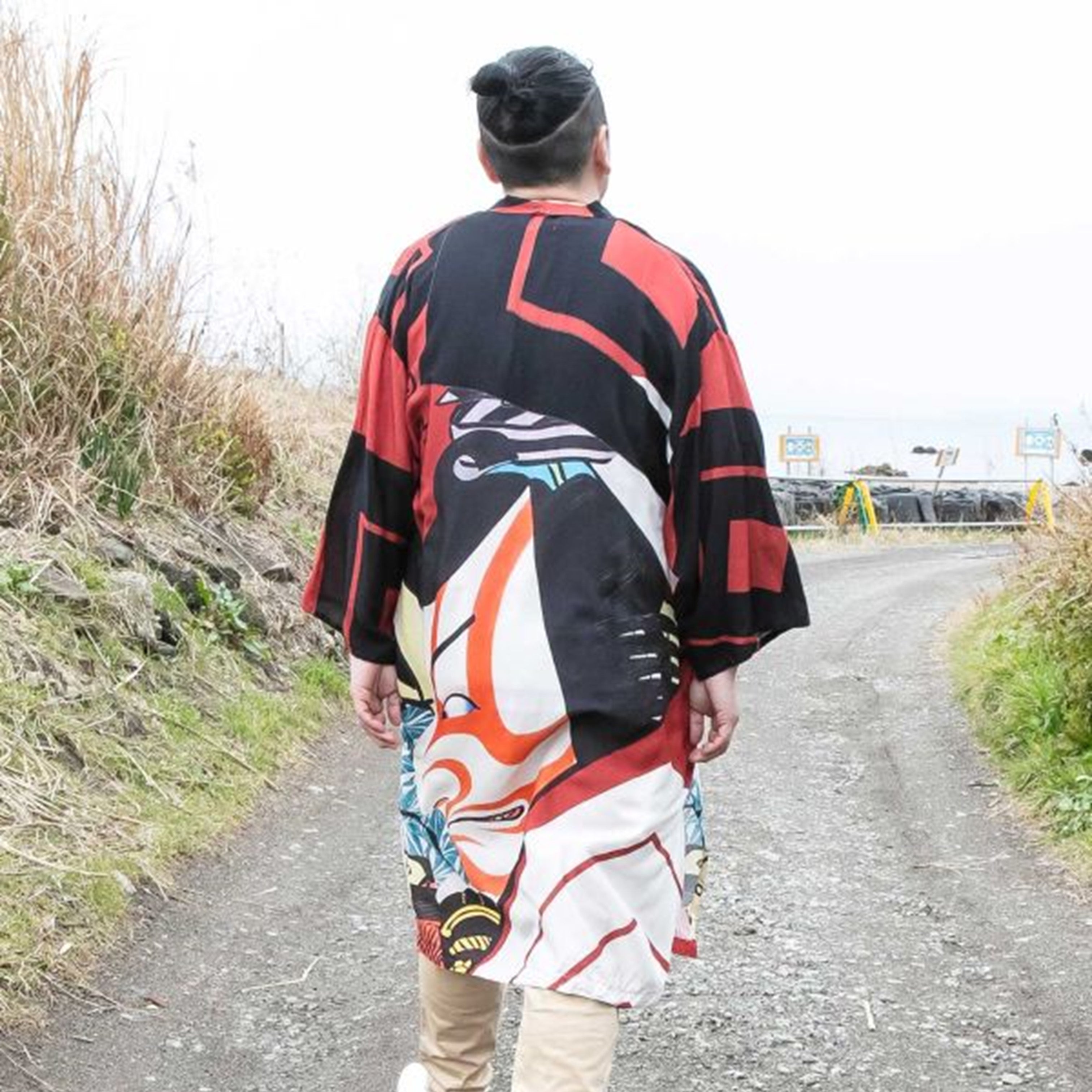 倭物やカヤ 浮世絵羽織 UVカット加工