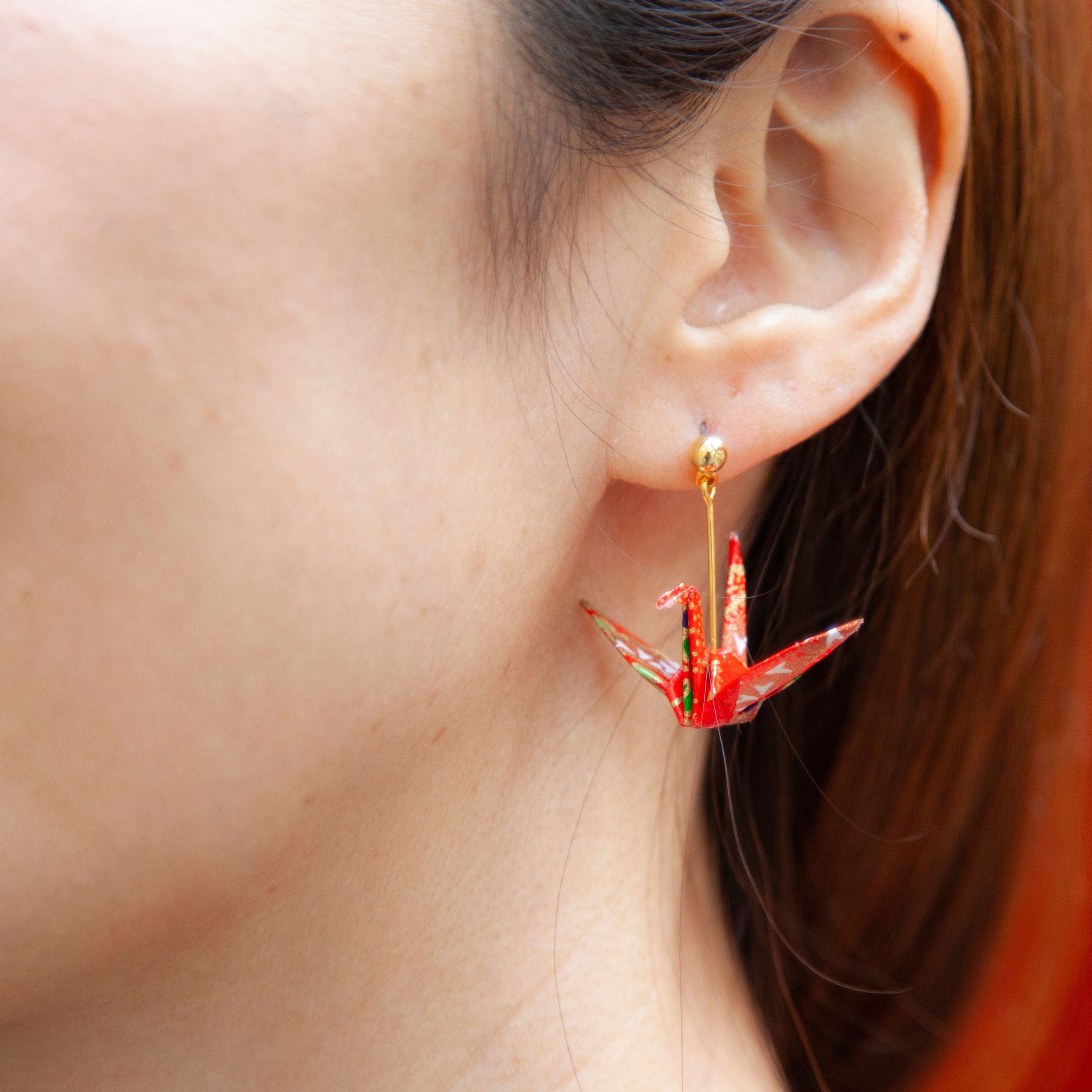 ✨大切にして✨③イヤリング価格となっております マットゴールド ひねりフープ 大ぶり ねじれ 変形 イヤリング・ピアス