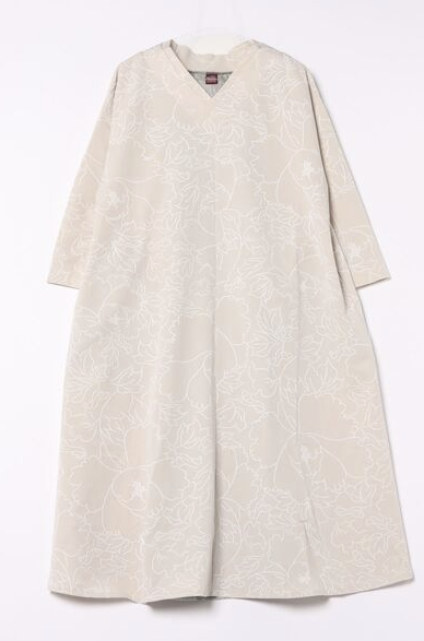 倭物やカヤ 春ざれ八掛ワンピース