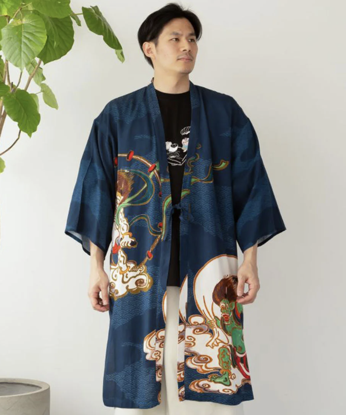 倭物やカヤ 浮世絵羽織 UVカット加工