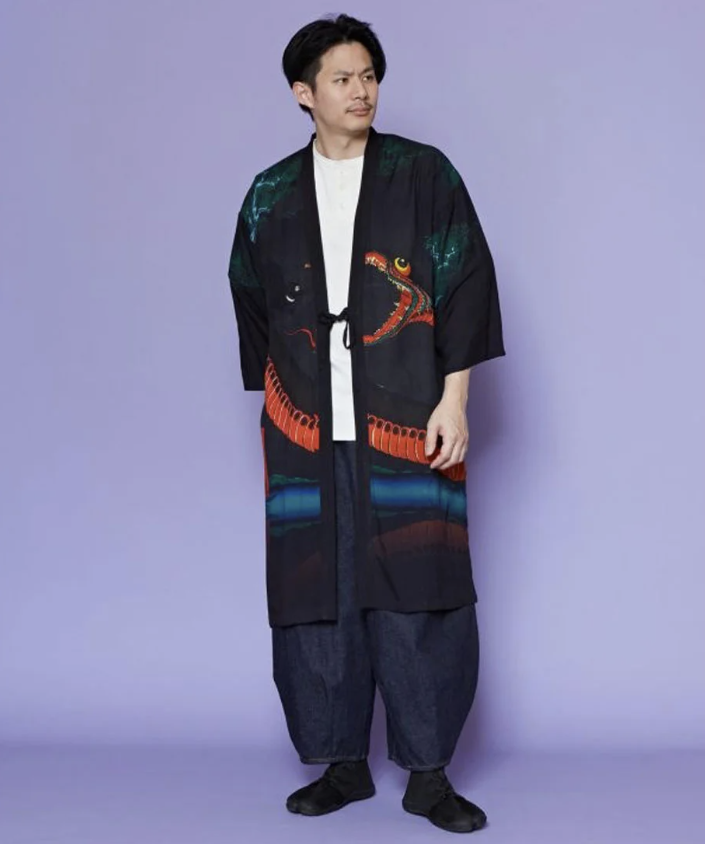 倭物やカヤ 浮世絵羽織 UVカット加工