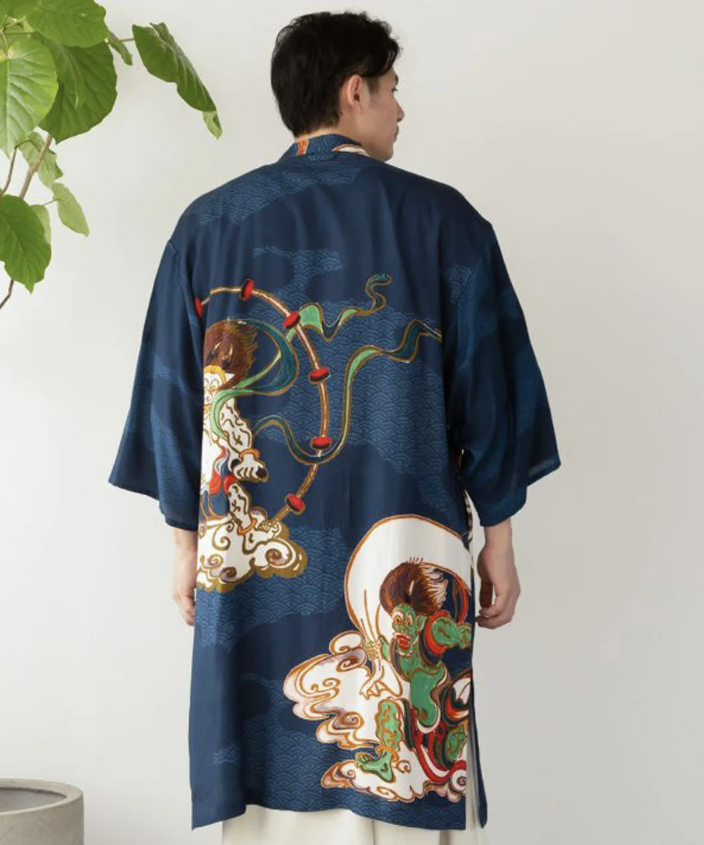 倭物やカヤ 浮世絵羽織 UVカット加工