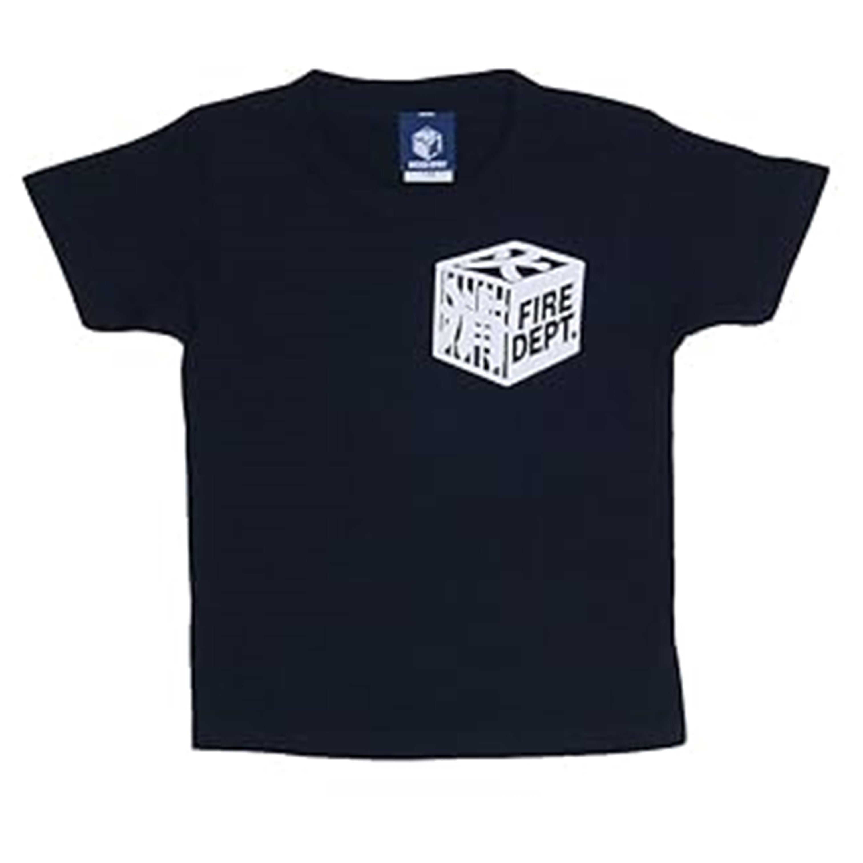 HiKESHi SPiRiT OD火消 キッズ Tシャツ ネイビー