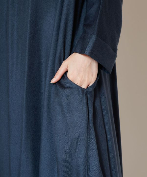 倭物やカヤ 花ざかり八掛ワンピース