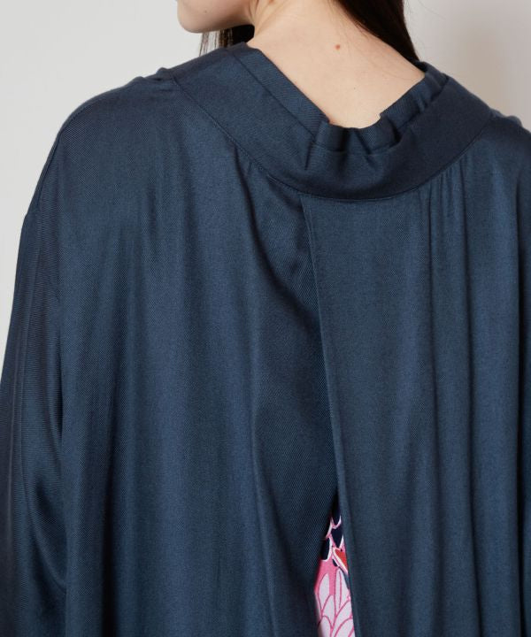 倭物やカヤ 花ざかり八掛ワンピース