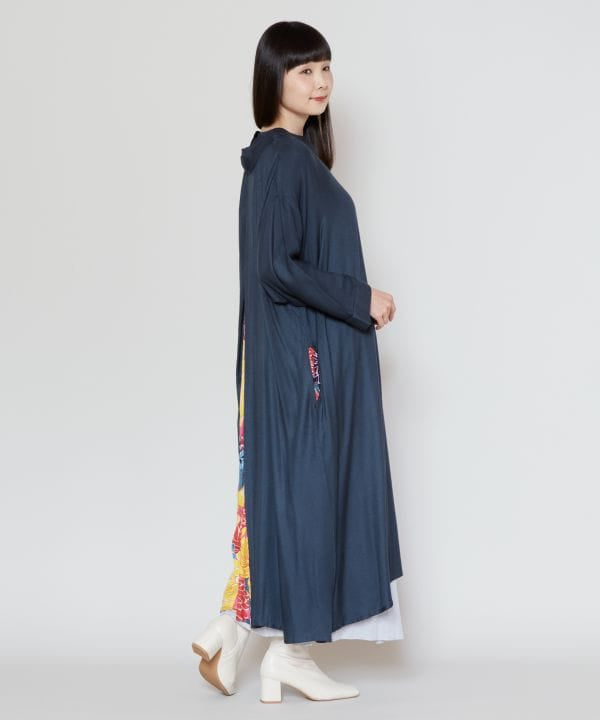 倭物やカヤ 花ざかり八掛ワンピース