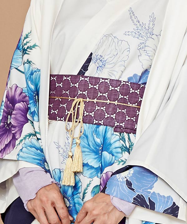 倭物やカヤ  レース帯ベルト