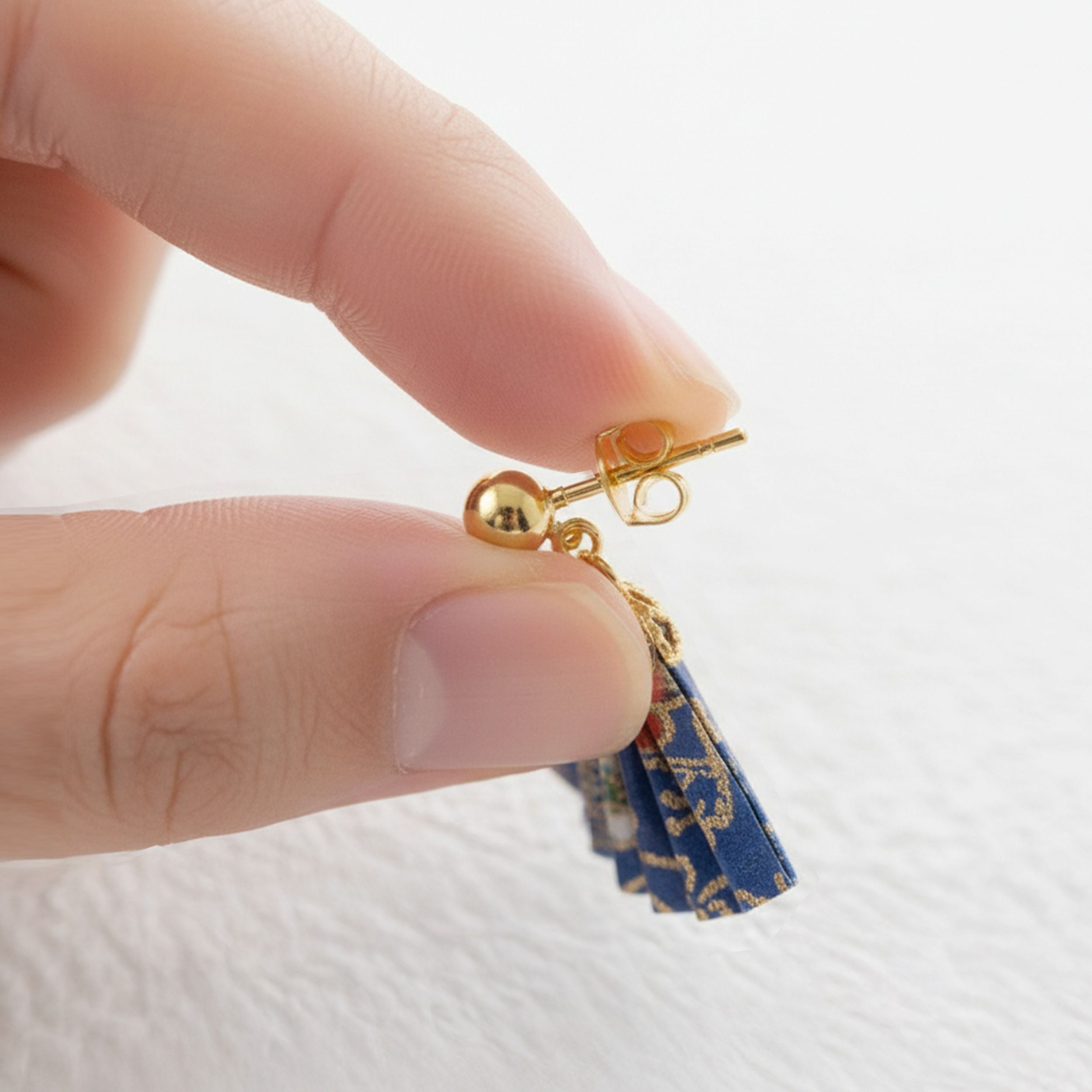 ·RAISON☆ピアス15点 mimi33】チェーンフリンジピアス[ステンレス