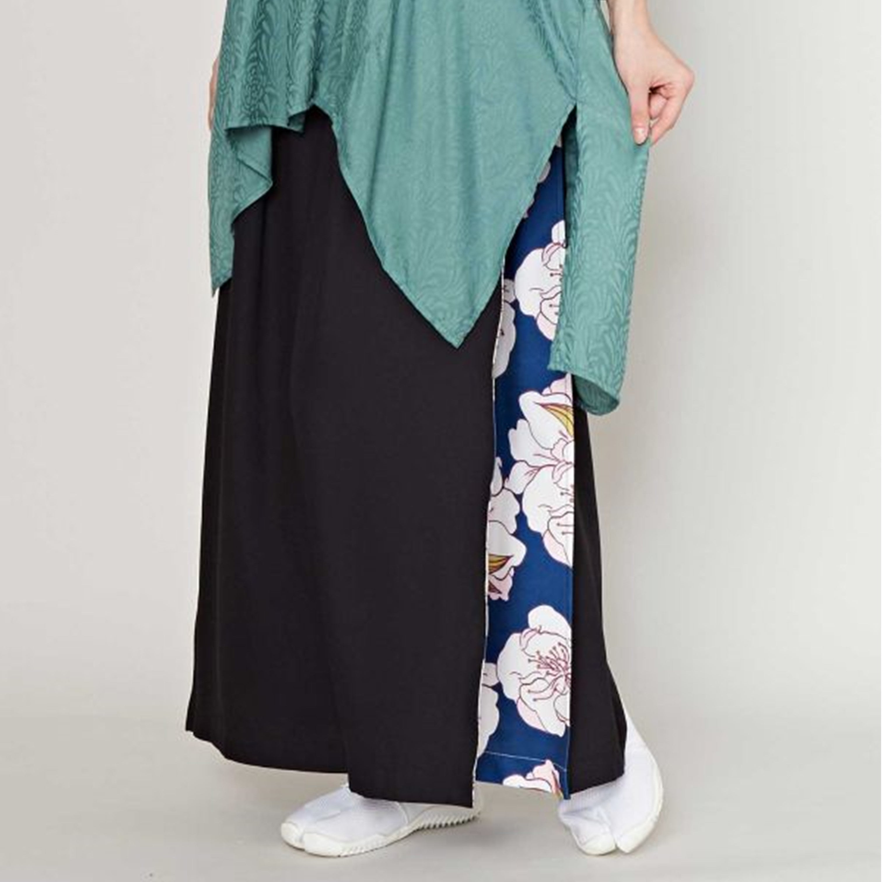 倭物やカヤ 四季の春風八掛パンツ