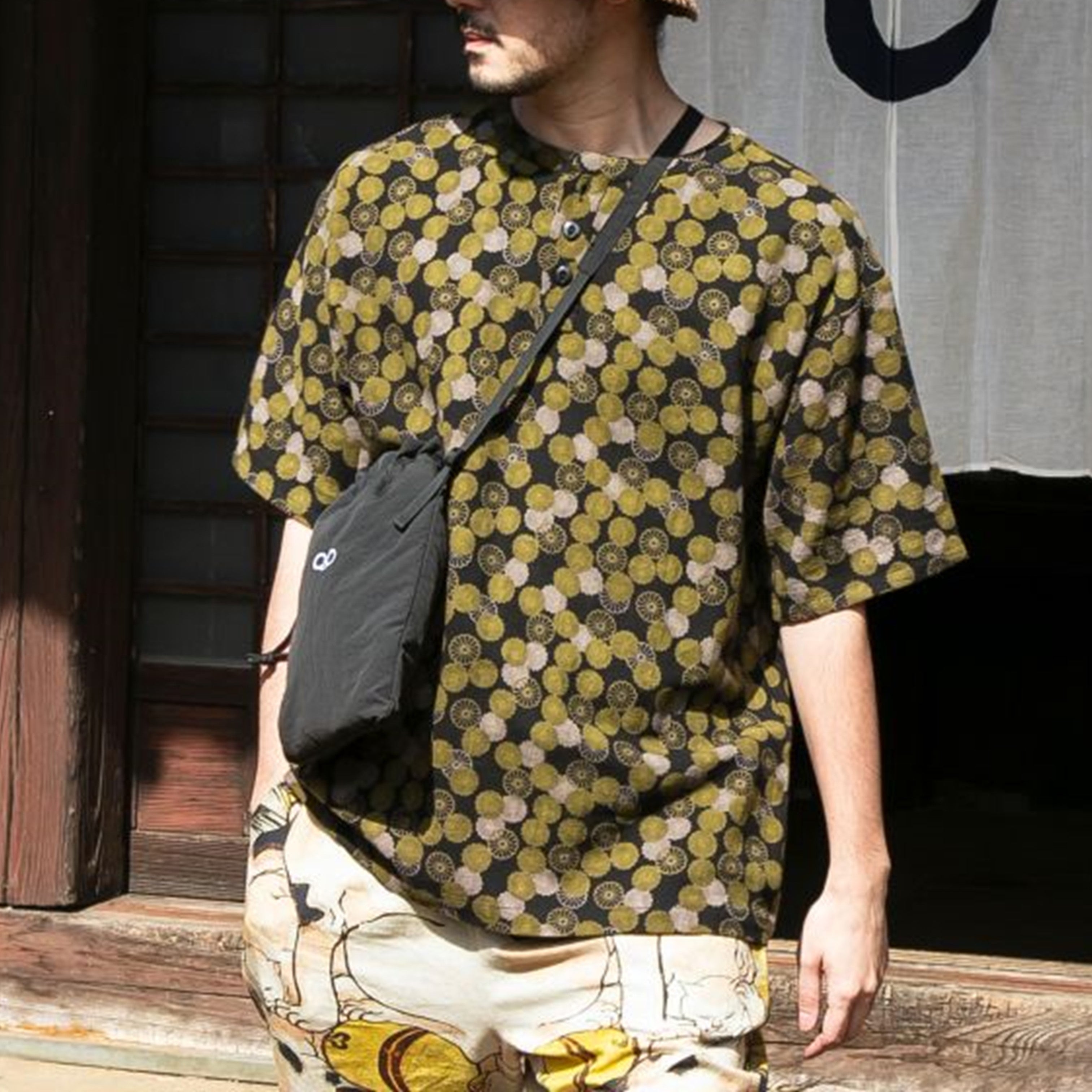 倭物やカヤ 和小紋メンズ トップ