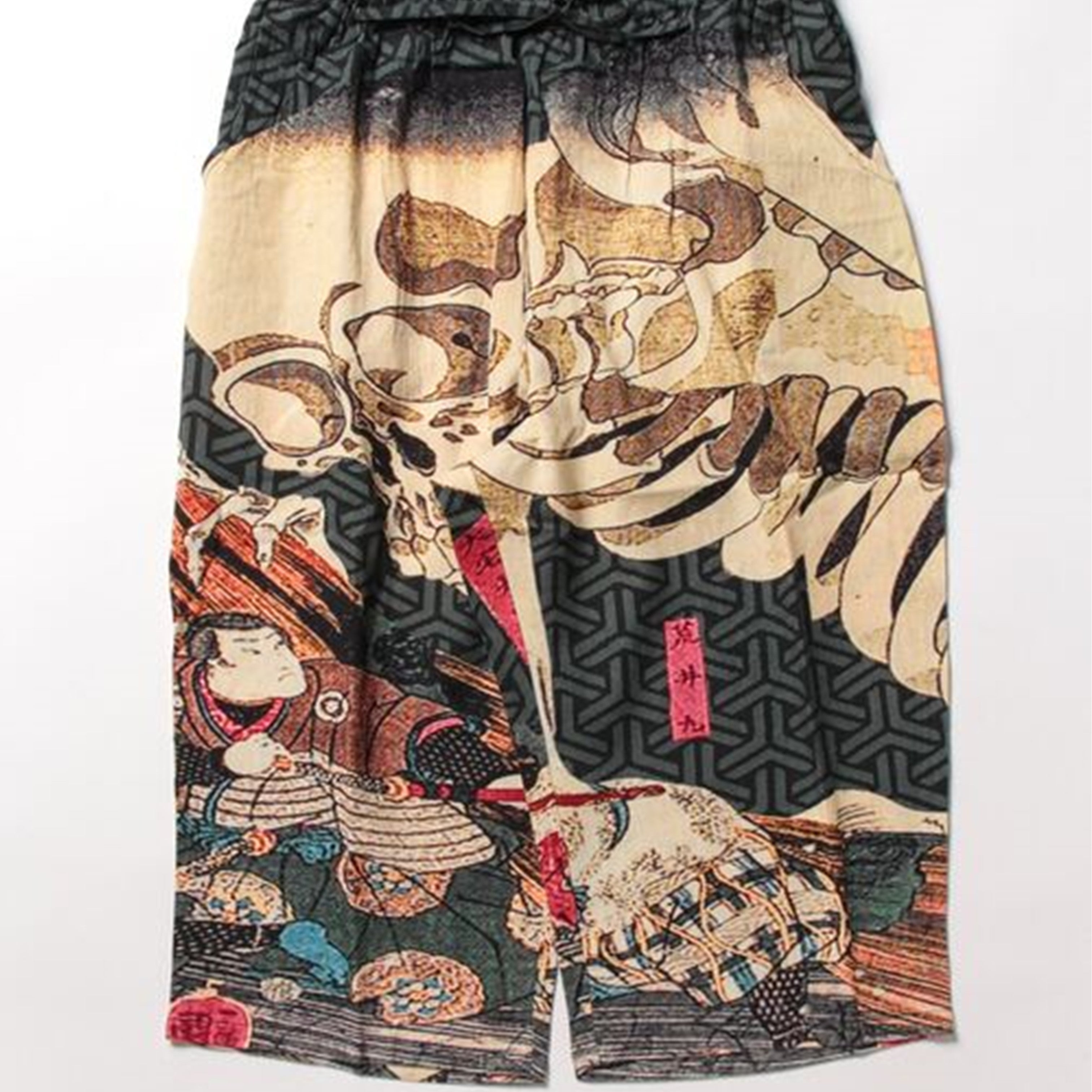 倭物やカヤ 浮世絵メンズパンツ ステテコ