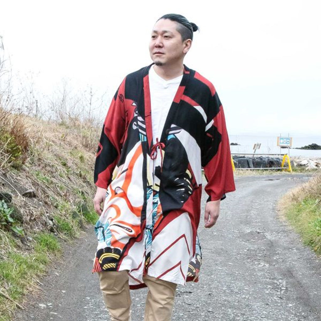 倭物やカヤ 浮世絵羽織 UVカット加工