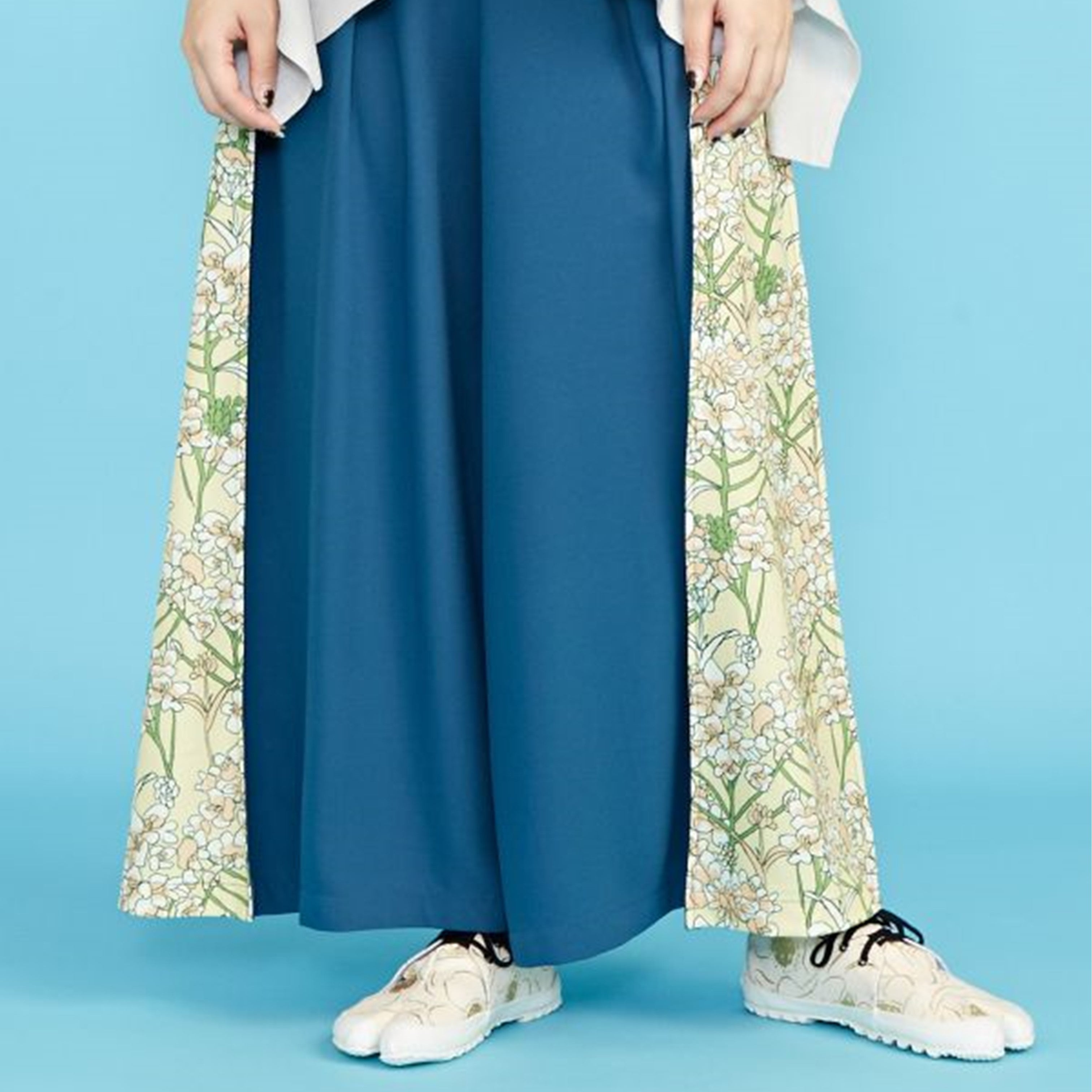 倭物やカヤ 四季の春風八掛パンツ