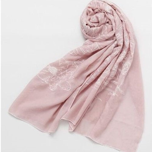 倭物やカヤ 花笑みストール