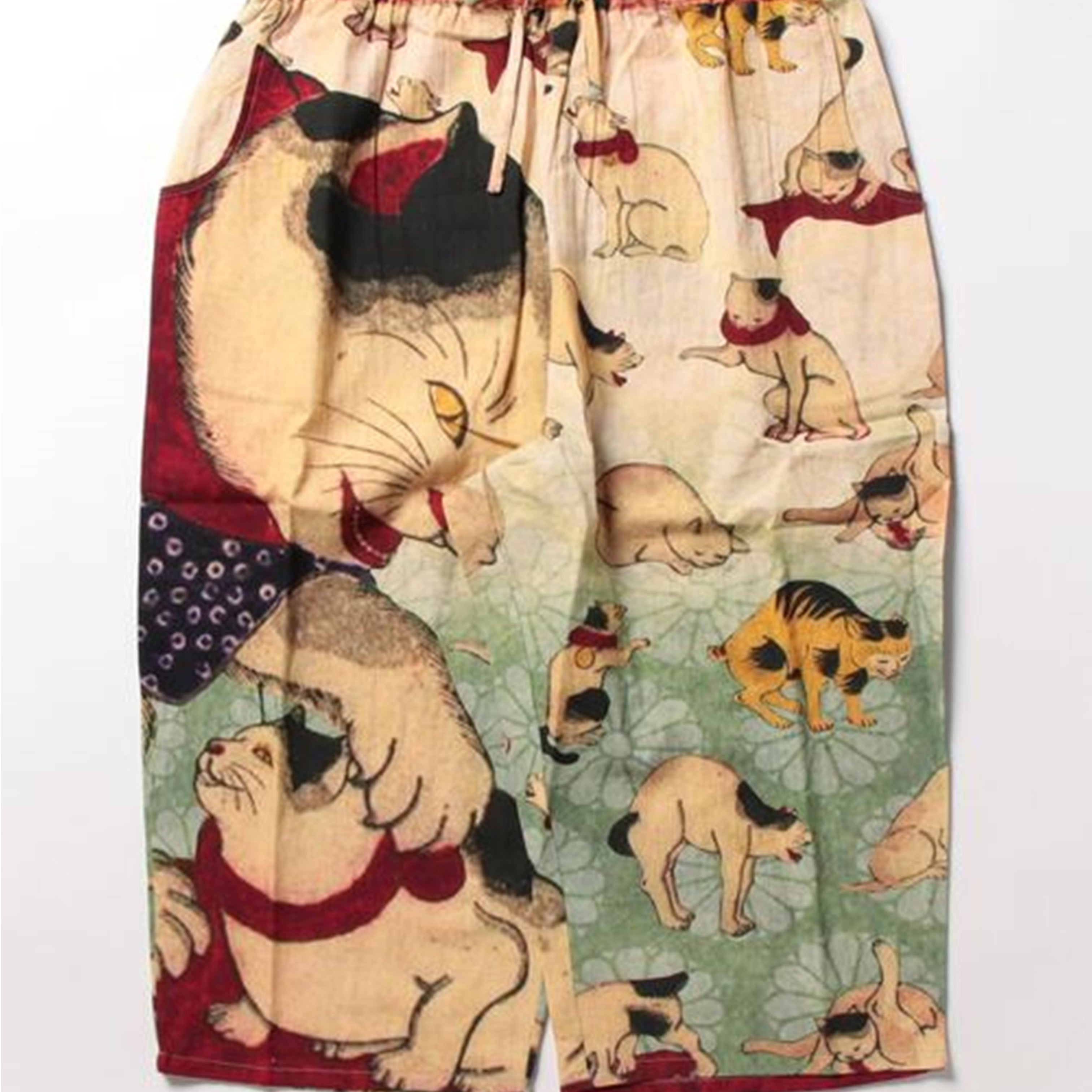 倭物やカヤ 浮世絵メンズパンツ ステテコ