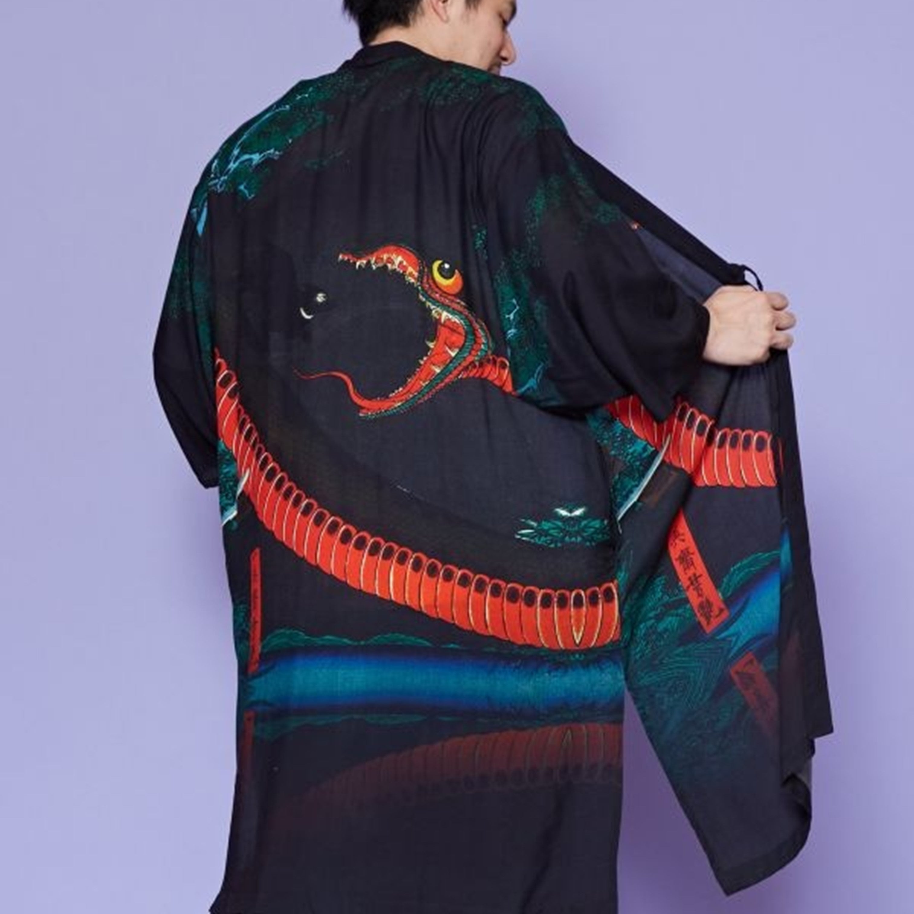 倭物やカヤ 浮世絵羽織 UVカット加工