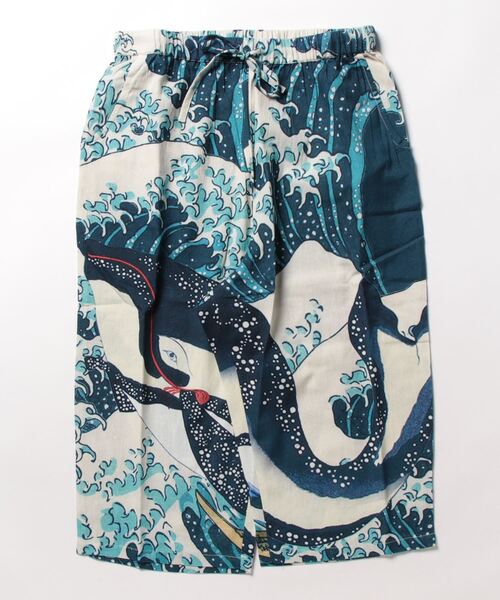 倭物やカヤ 浮世絵メンズパンツ ステテコ