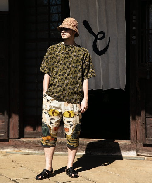 倭物やカヤ 浮世絵メンズパンツ ステテコ