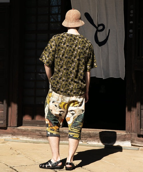 倭物やカヤ 浮世絵メンズパンツ ステテコ