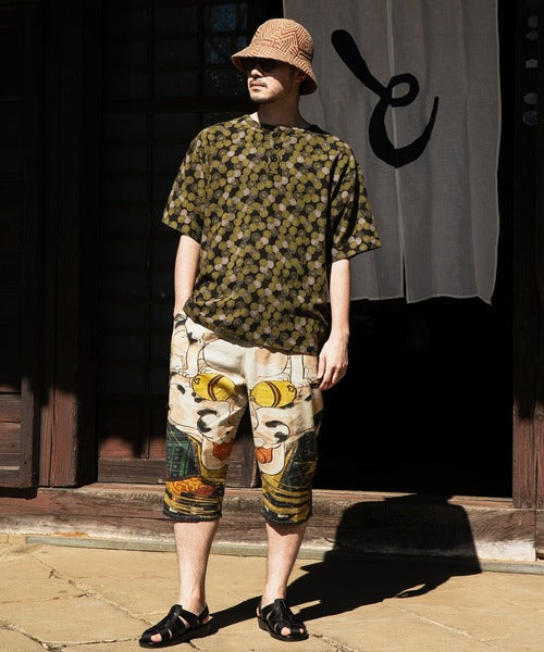 倭物やカヤ 和小紋メンズ トップ