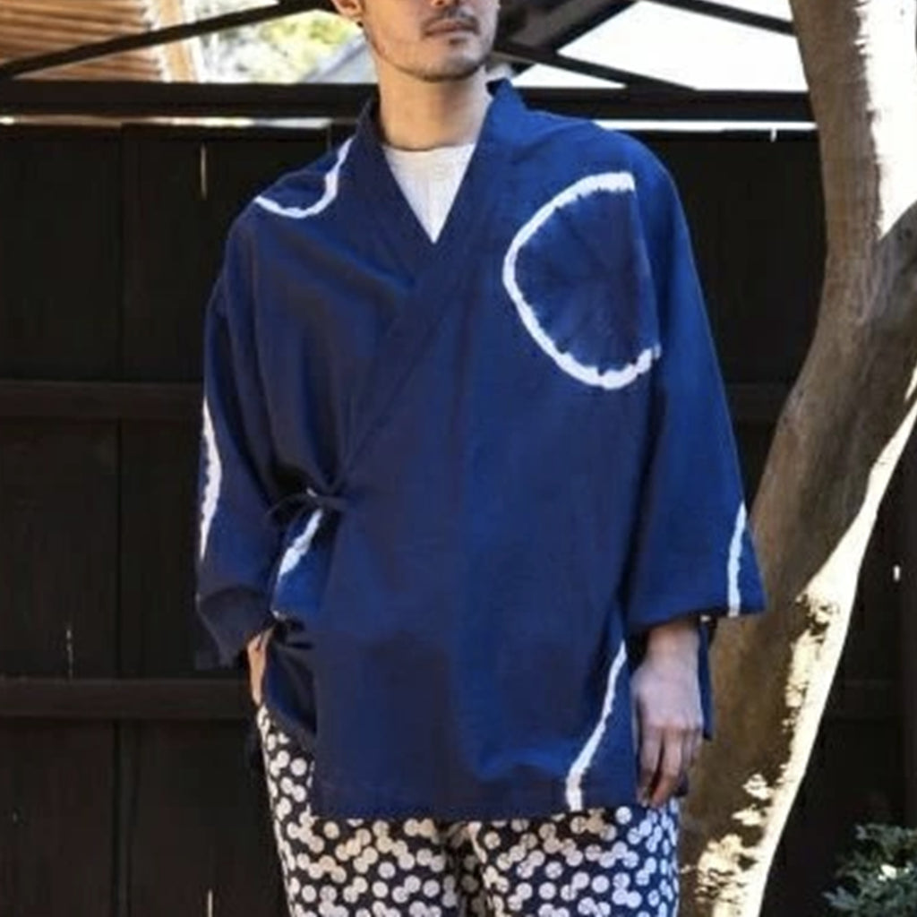 倭物やカヤ 爽涼メンズ羽織 UVカット加工