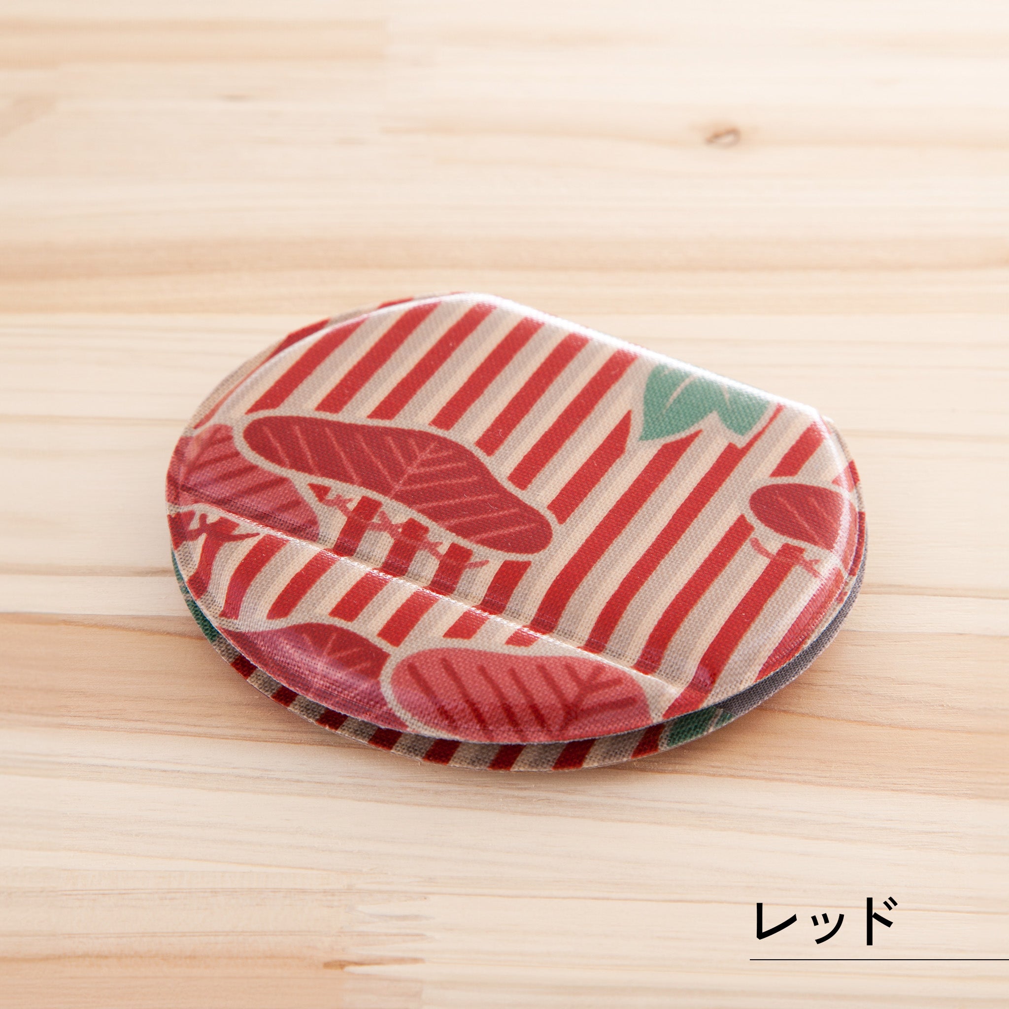 のレン スタンドミラー レトロフラワー / 折り畳み式 卓上鏡