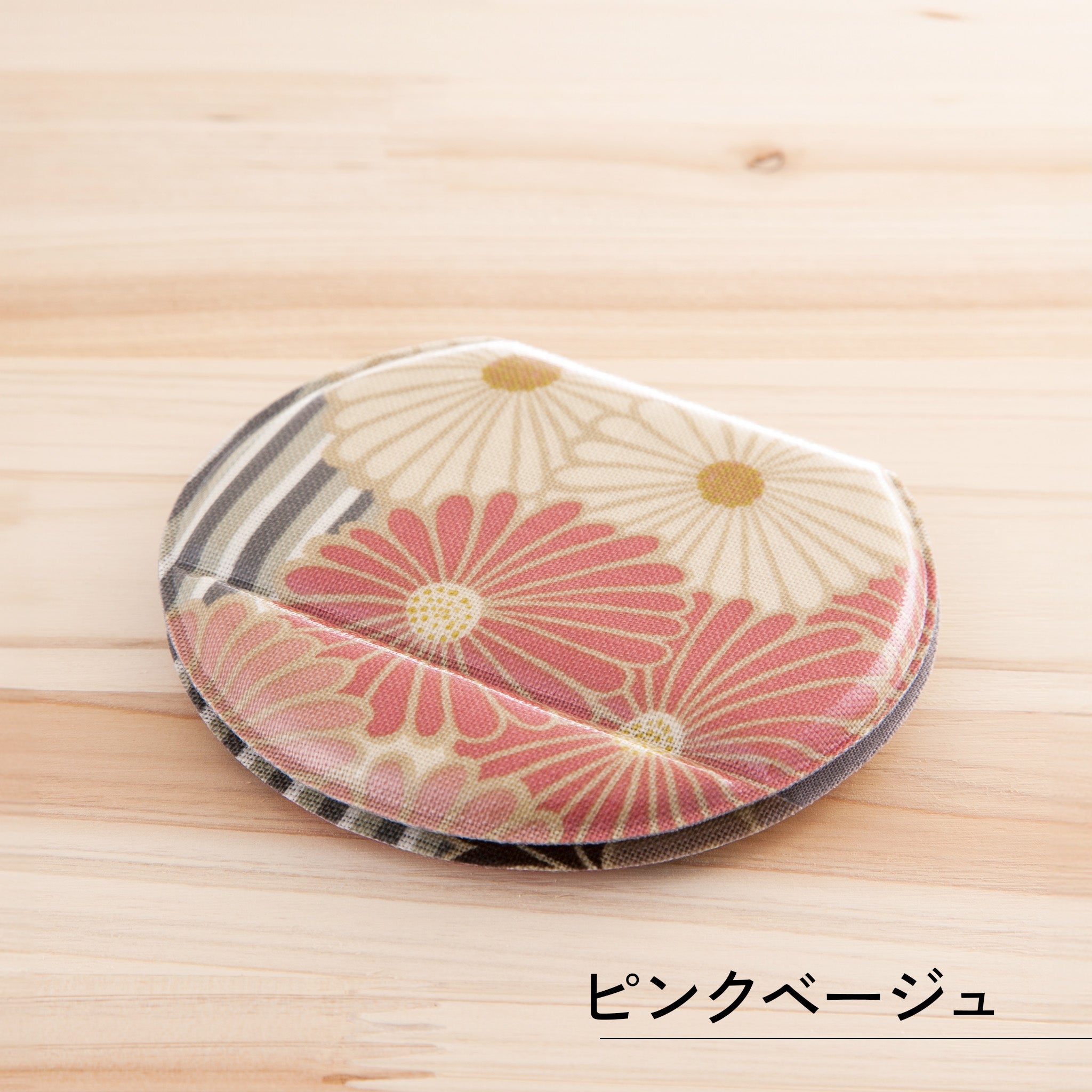 のレン スタンドミラー レトロフラワー / 折り畳み式 卓上鏡