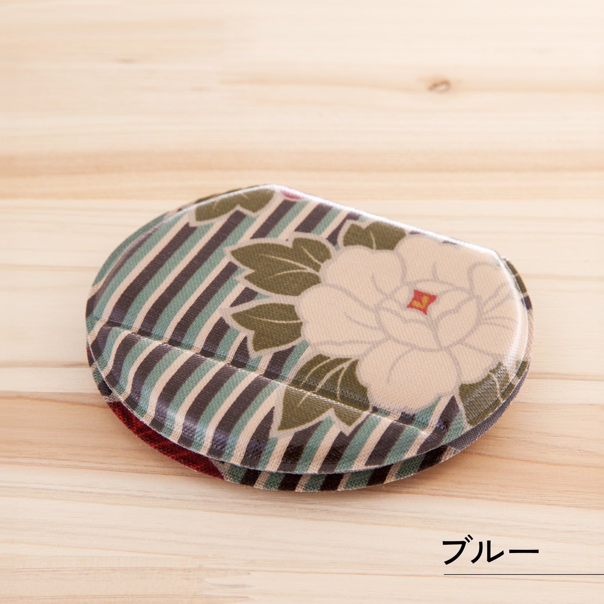 のレン スタンドミラー レトロフラワー / 折り畳み式 卓上鏡
