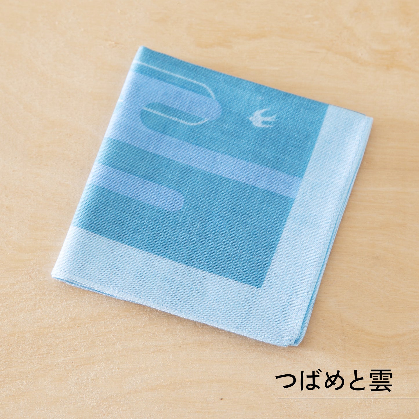 のレン 吉祥 綿麻ハンカチ / 綿80% 麻20% 47×47cm メンズハンカチ