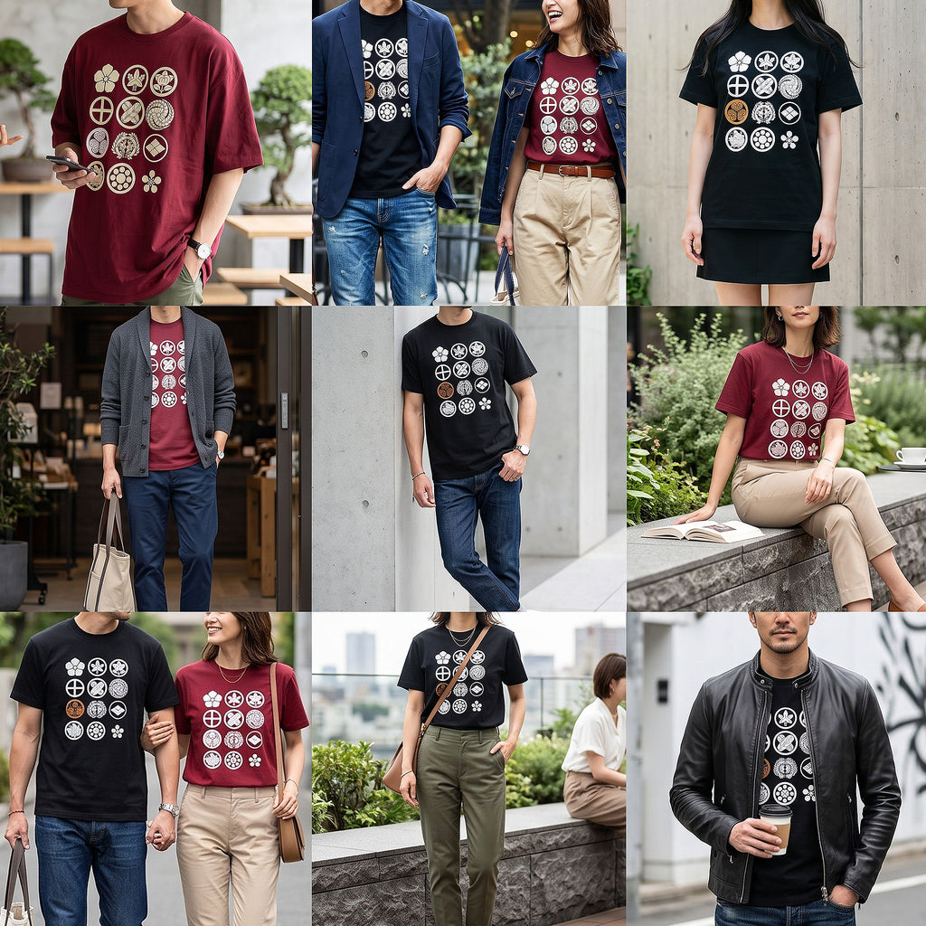 のレン Tシャツ ( 家紋 ) / ユニセックス M～3XL