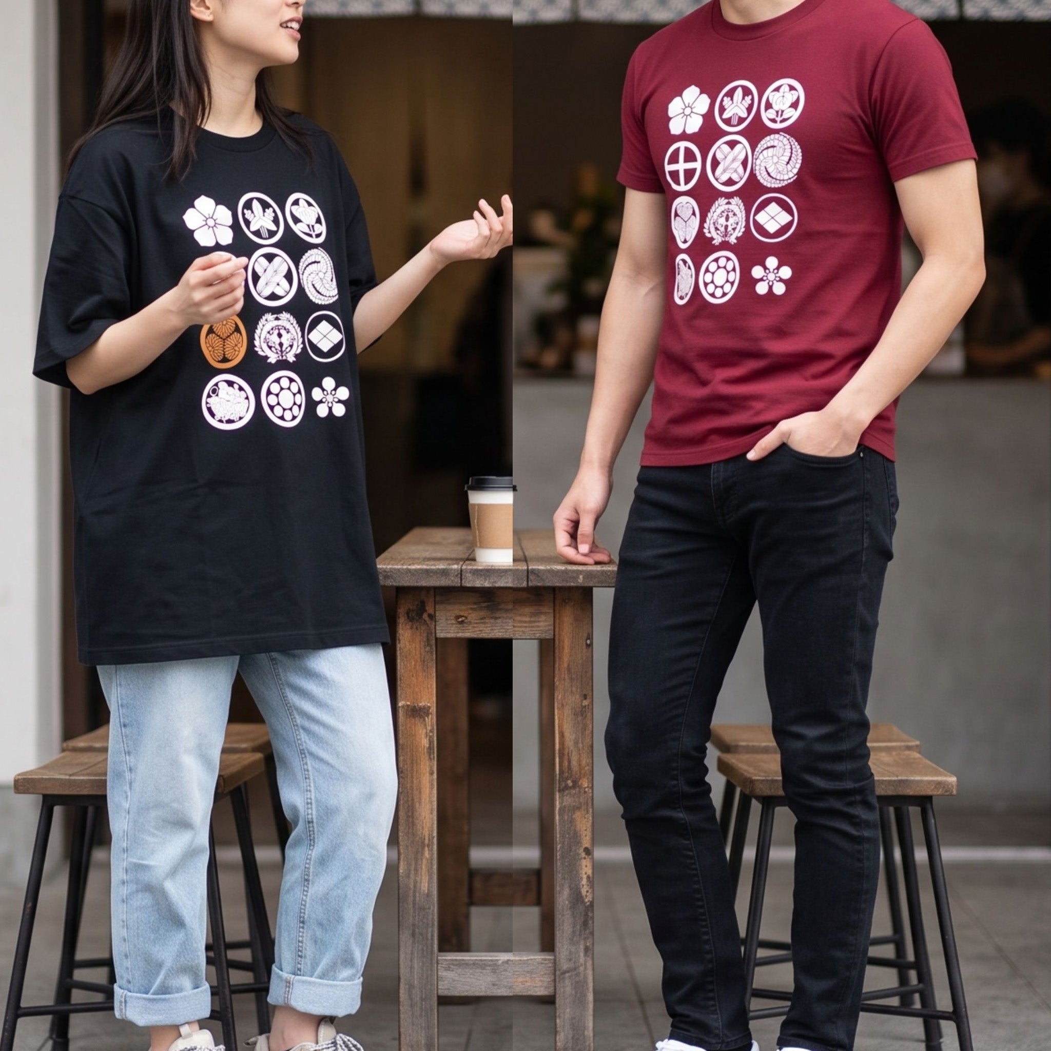 のレン Tシャツ ( 家紋 ) / ユニセックス M～3XL