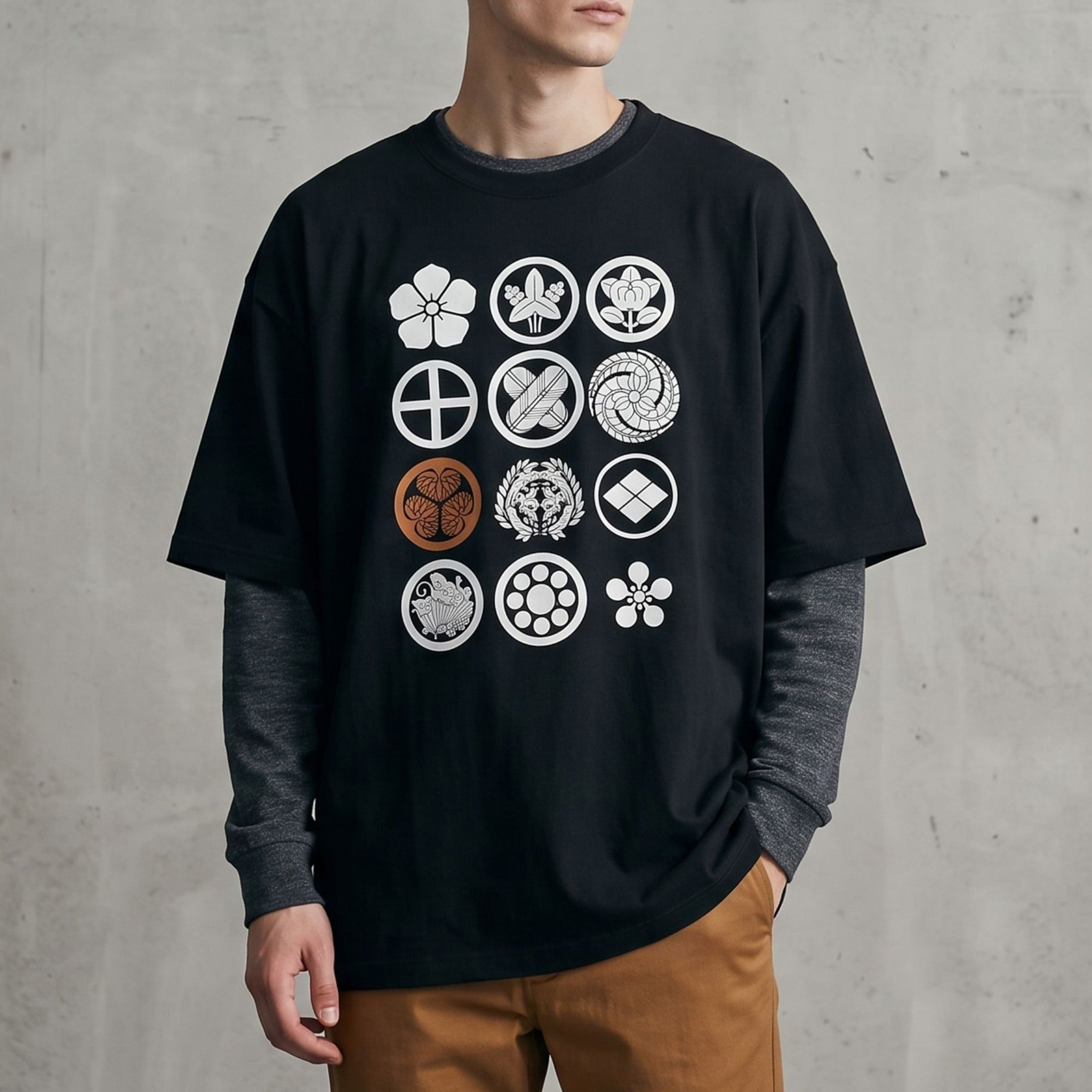 のレン Tシャツ ( 家紋 ) / ユニセックス M～3XL