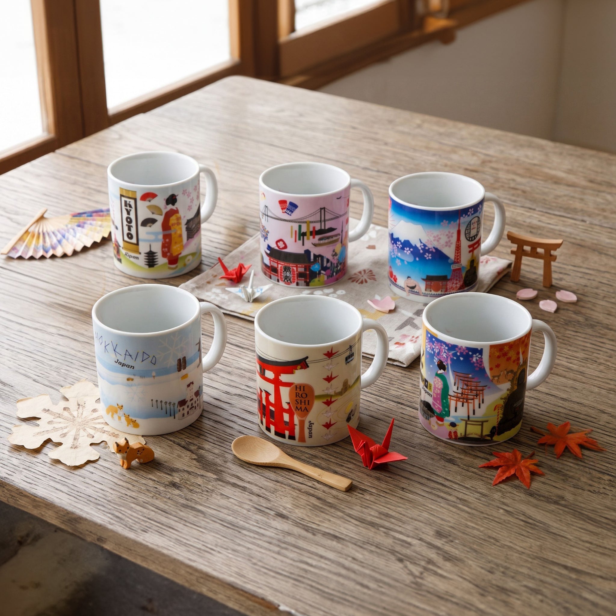 のレン ジャパノラマ ご当地 マグカップ / 370ml 陶器 – NOREN JAPAN