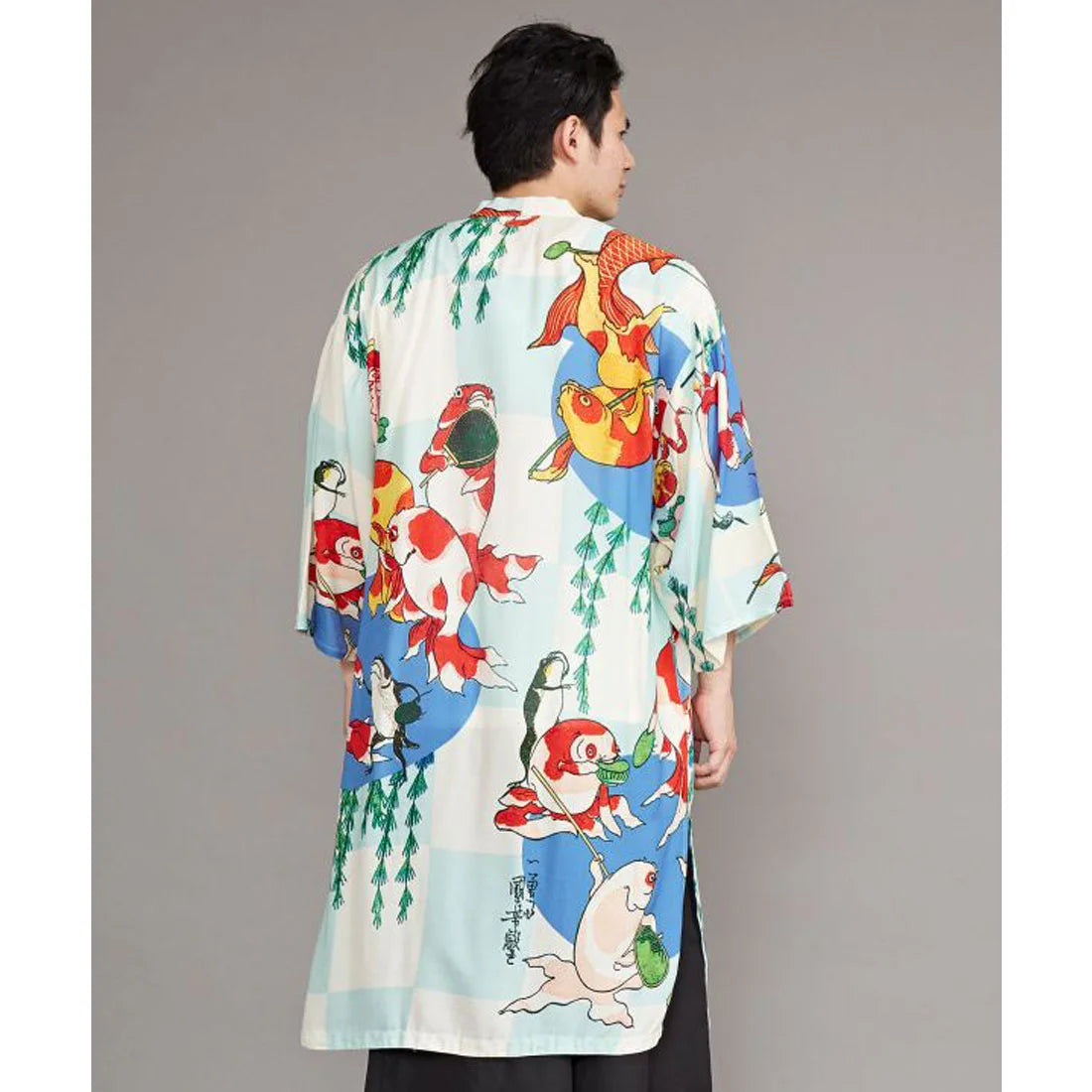 倭物やカヤ 浮世絵羽織 UVカット加工