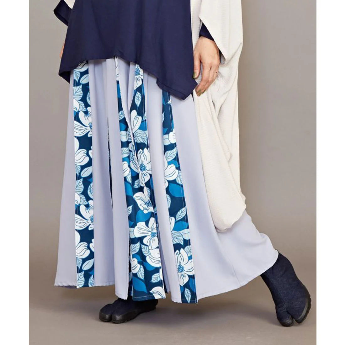 倭物やカヤ 四季の春風八掛スカート