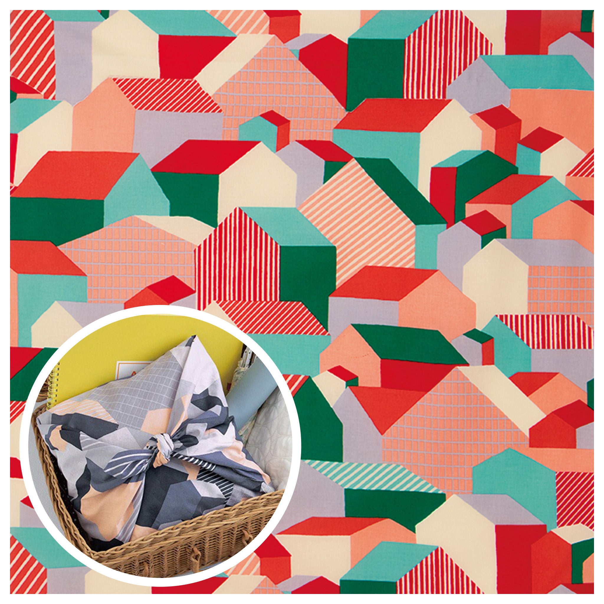 風呂敷 こはれ 70cm ( 二巾 ) 綿100%　