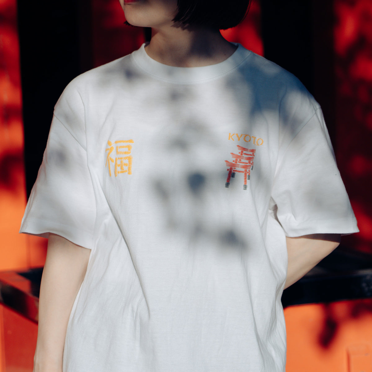 シジュウナナ KYOTO MAP Tシャツ ｜ M〜XL