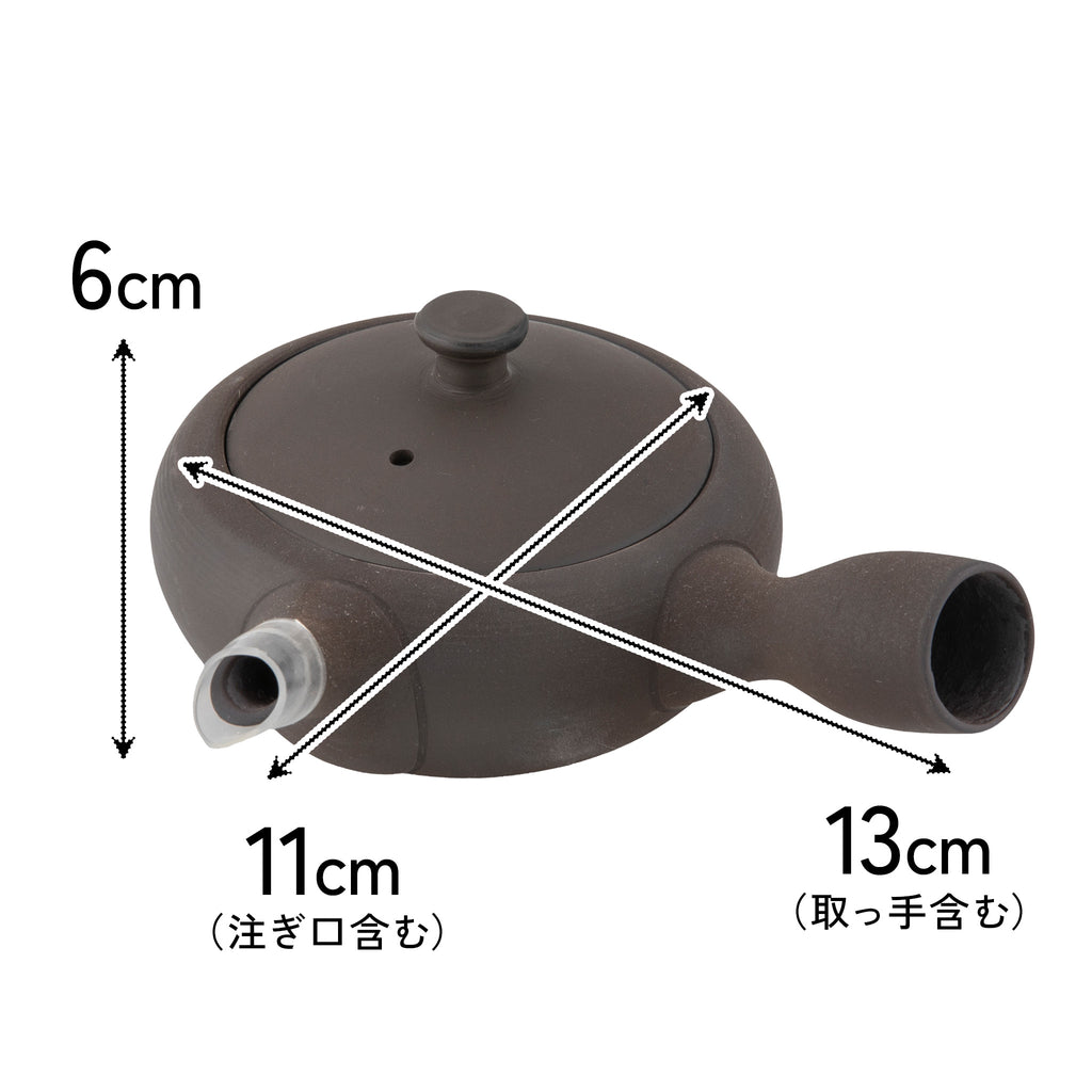 かもしか道具店 茶時間 萬古焼 急須 丸 / 100ml ・150ml