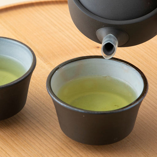 かもしか道具店 茶時間 萬古焼 煎茶碗 直 / 湯飲み 150ml