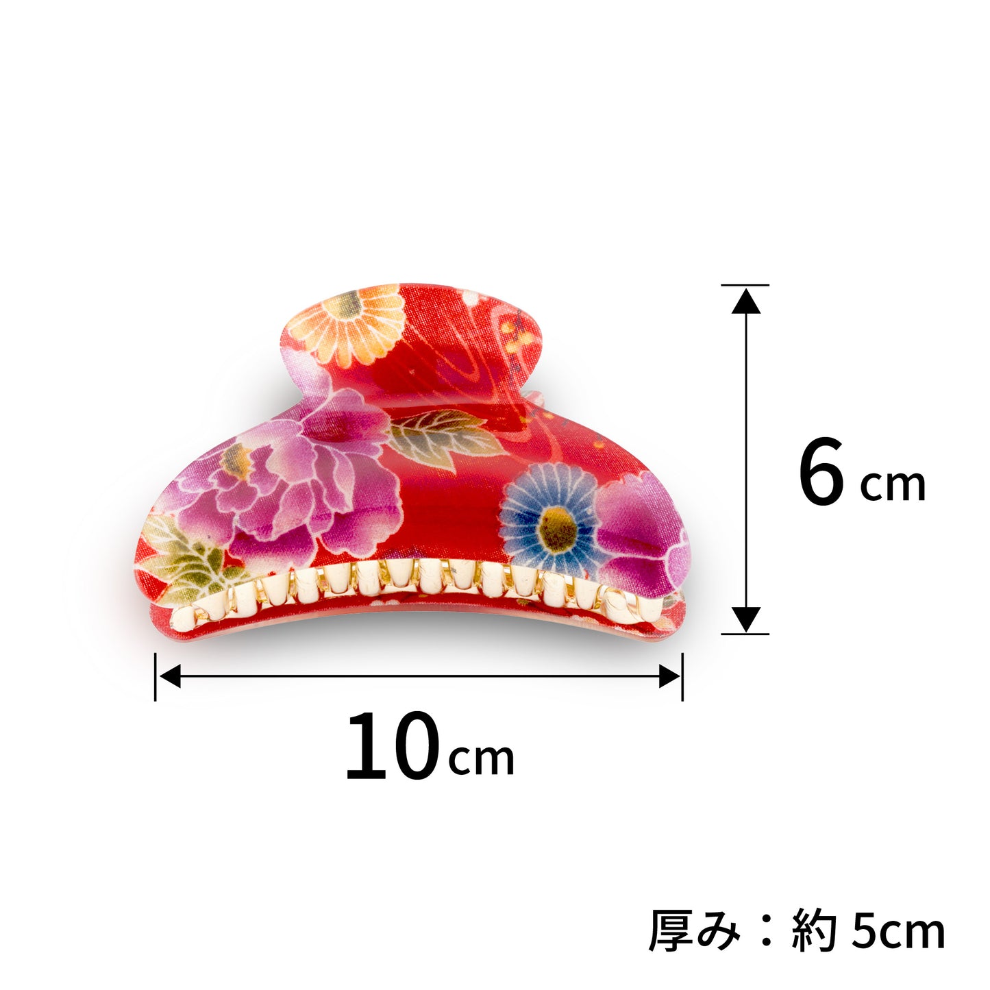 のレン バンスクリップ 大 / ヘアクリップ