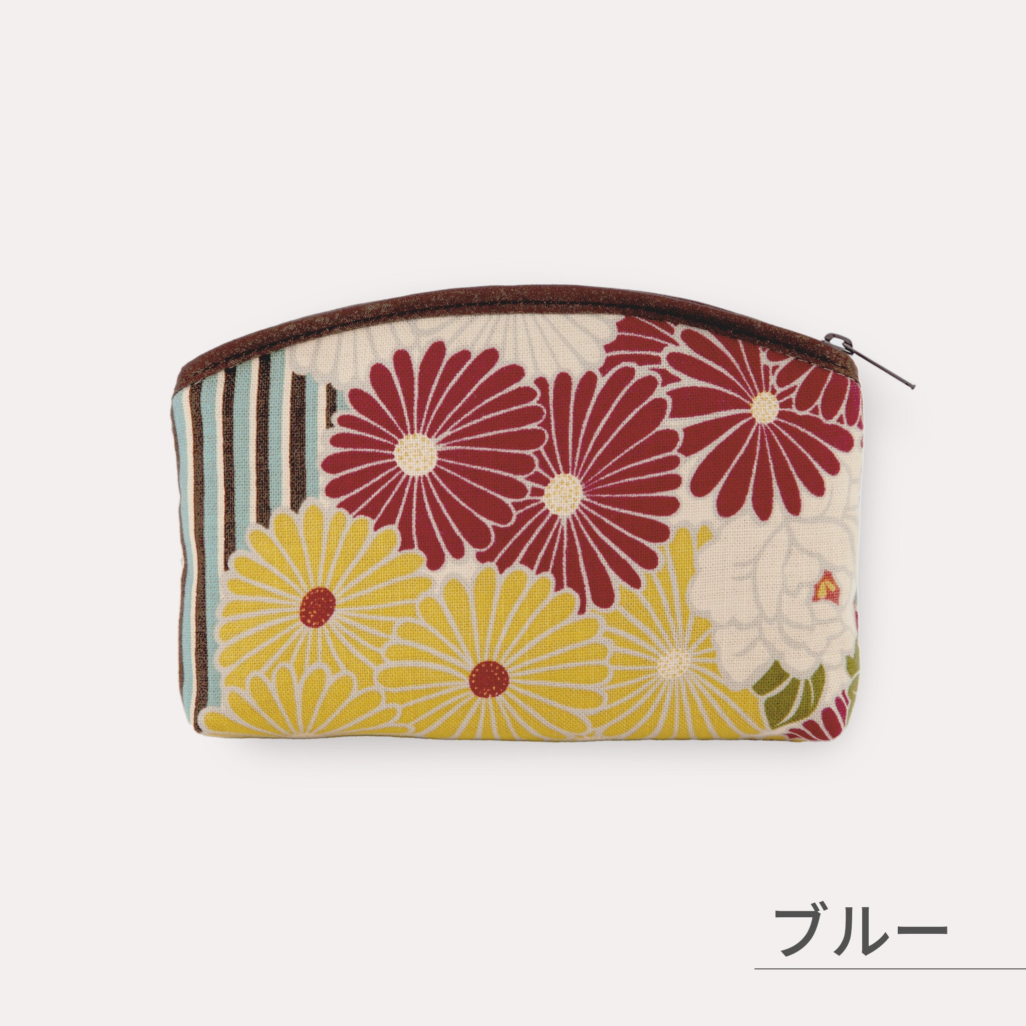 花柄ポーチ 緑 金 オレンジ のレン 化粧ポーチ レトロフラワー – NOREN JAPAN 公式通販